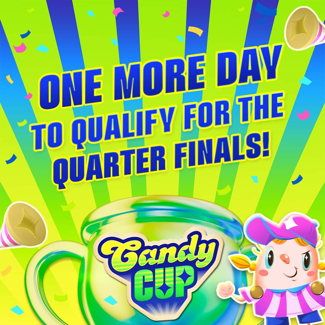 Candy Crushのインスタグラム：「give us a 🏆 if you've qualified!」