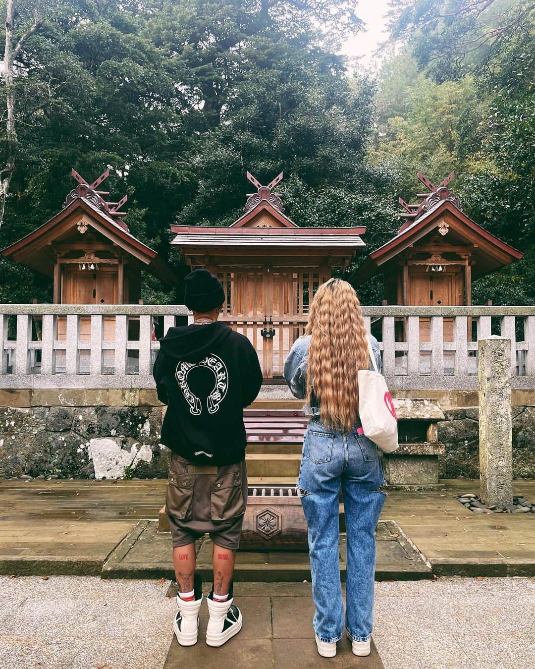 のインスタグラム：「出雲からの水戸偕楽園のutopia. どっちもコロナ前の4年ぶり、みんなの大切な時間一緒に過ごせてとっても幸せだよ。また会える日まで💋」