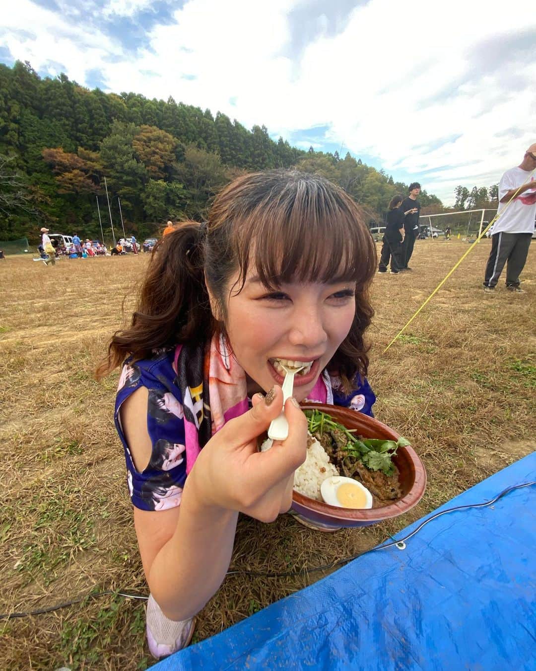 のインスタグラム：「幸せすぎて終わりたくない  バリ食堂さんが麻婆茄子を作ってくれた、、、！！！！！涙  #荻窪選手権2023」