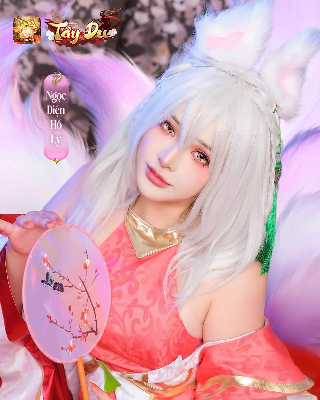 ミミちゃんさんのインスタグラム写真 - (ミミちゃんInstagram)「[ Tây Du VNG x MiMi Chan - ミミちゃん ]  Tải trước game cùng mình nhé mọi người ơi ! Cùng Ngọc Diện Hồ Ly chinh phục Tây Du nào  ✨✨✨✨✨✨ Pre-download now ! Link in comment  #tayduvng #vnggames #ninetailsfox」11月5日 20時34分 - mimichan.259