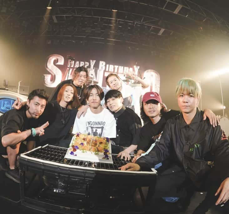 TAKUYA∞のインスタグラム：「happy birthday 真太郎🥁」