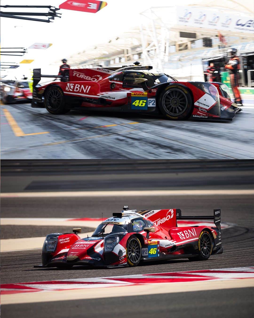 バレンティーノ・ロッシさんのインスタグラム写真 - (バレンティーノ・ロッシInstagram)「There’s something special about seeing that #46 ✊  First experience driving a Le Mans Prototype for Valentino Rossi as he took the wheel of Team WRT’s LMP2 at today’s WEC Rookie Test in Bahrain. 💪  #WEC」11月5日 21時23分 - valeyellow46