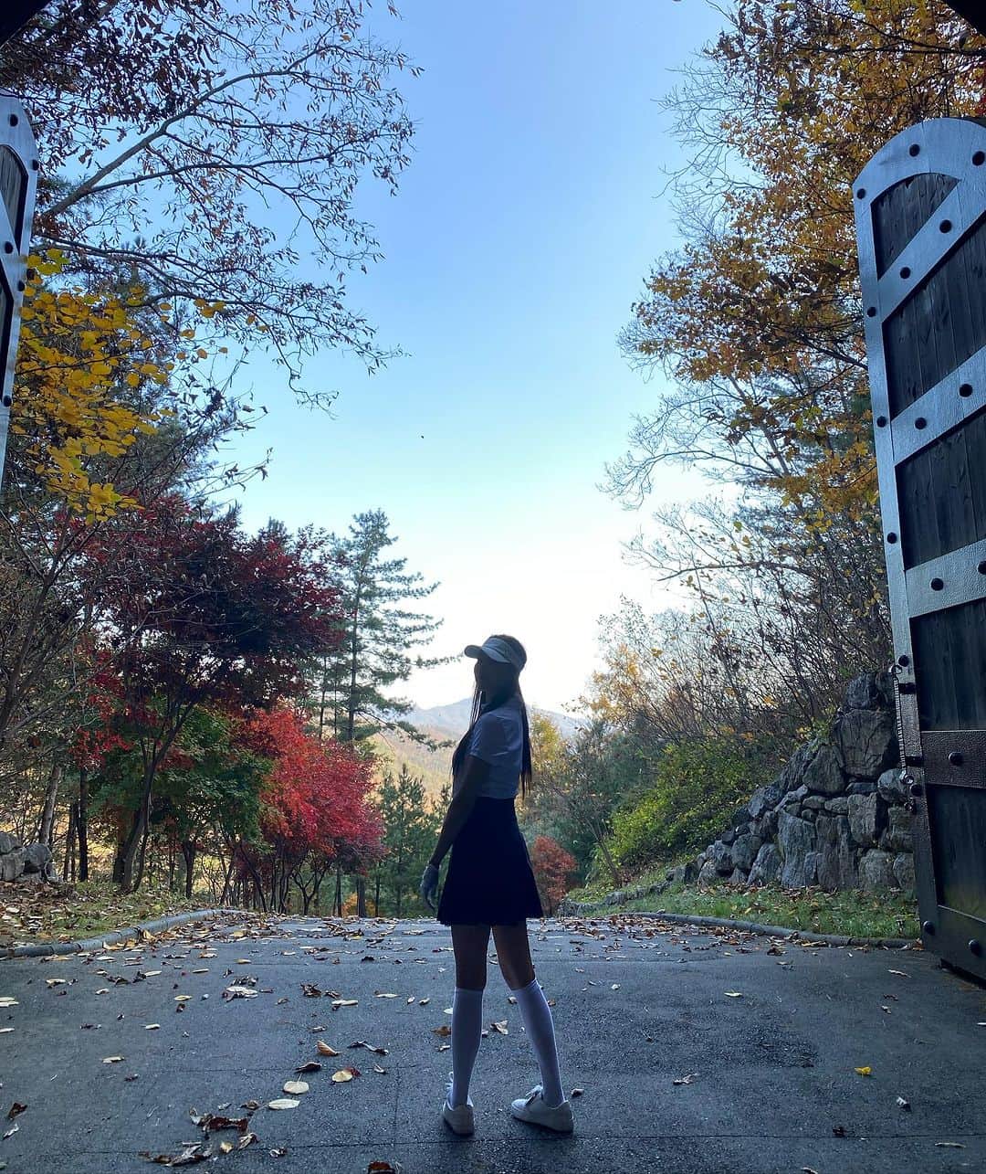 キム・サランのインスタグラム：「🍁」