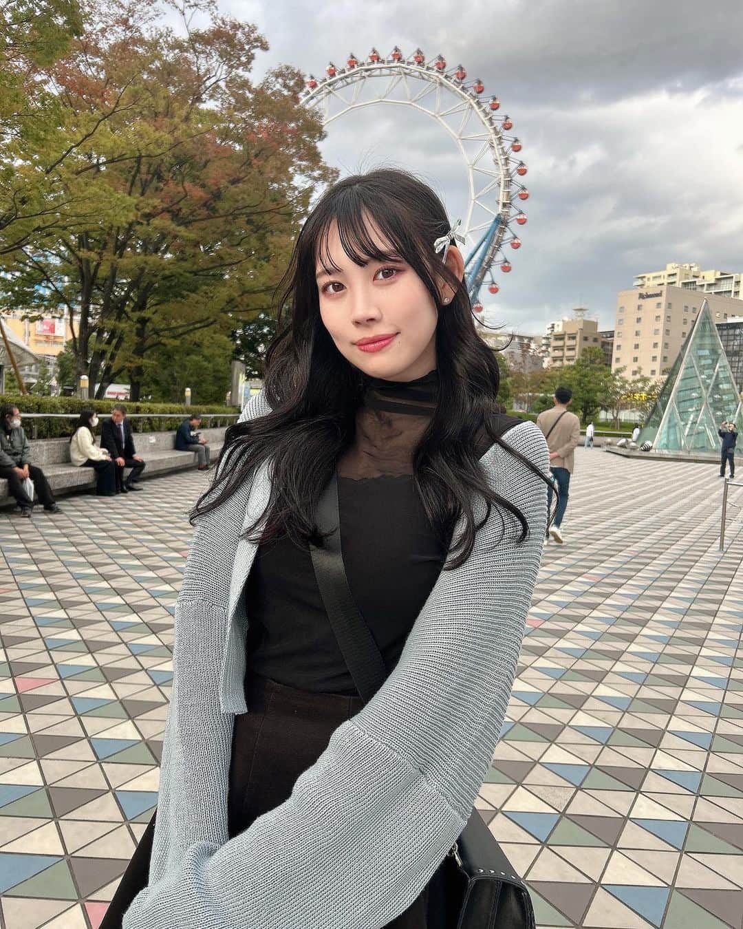 篠見星奈さんのインスタグラム写真 - (篠見星奈Instagram)「. 🎡🩵  . #東京ドームシティ #観覧車 #篠見星奈」11月5日 13時13分 - shinomi_seina