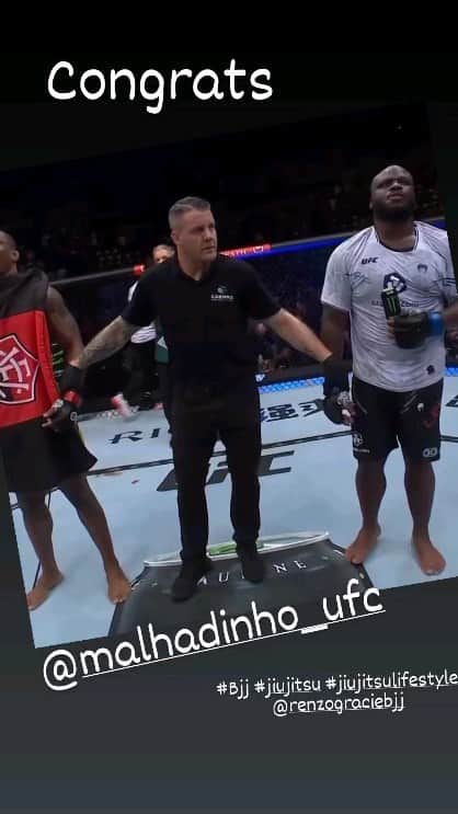 ロイ・ネルソンのインスタグラム：「Just watching made me tired 😫. Congrats @malhadinho_ufc #alotofwork」