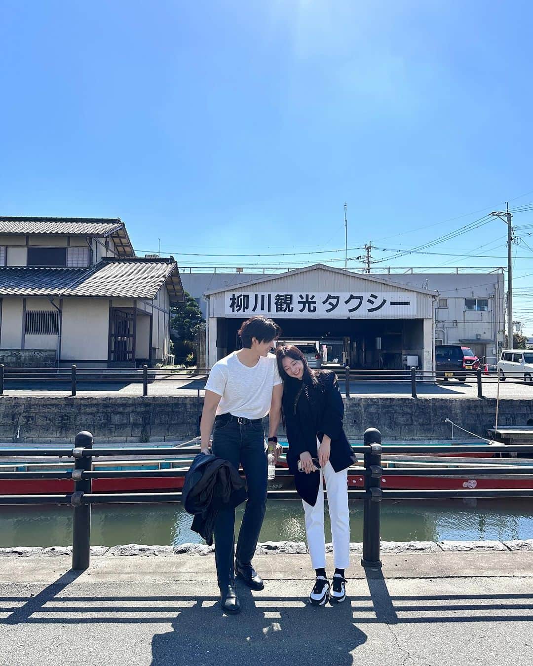 ユ・ボファのインスタグラム：「날씨도 우리도 좋다🤭🫶🏻」