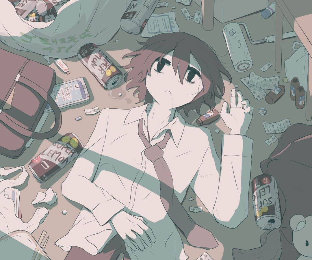 アボガド6のインスタグラム：「2021年11月5日制作 まだ生きてる」