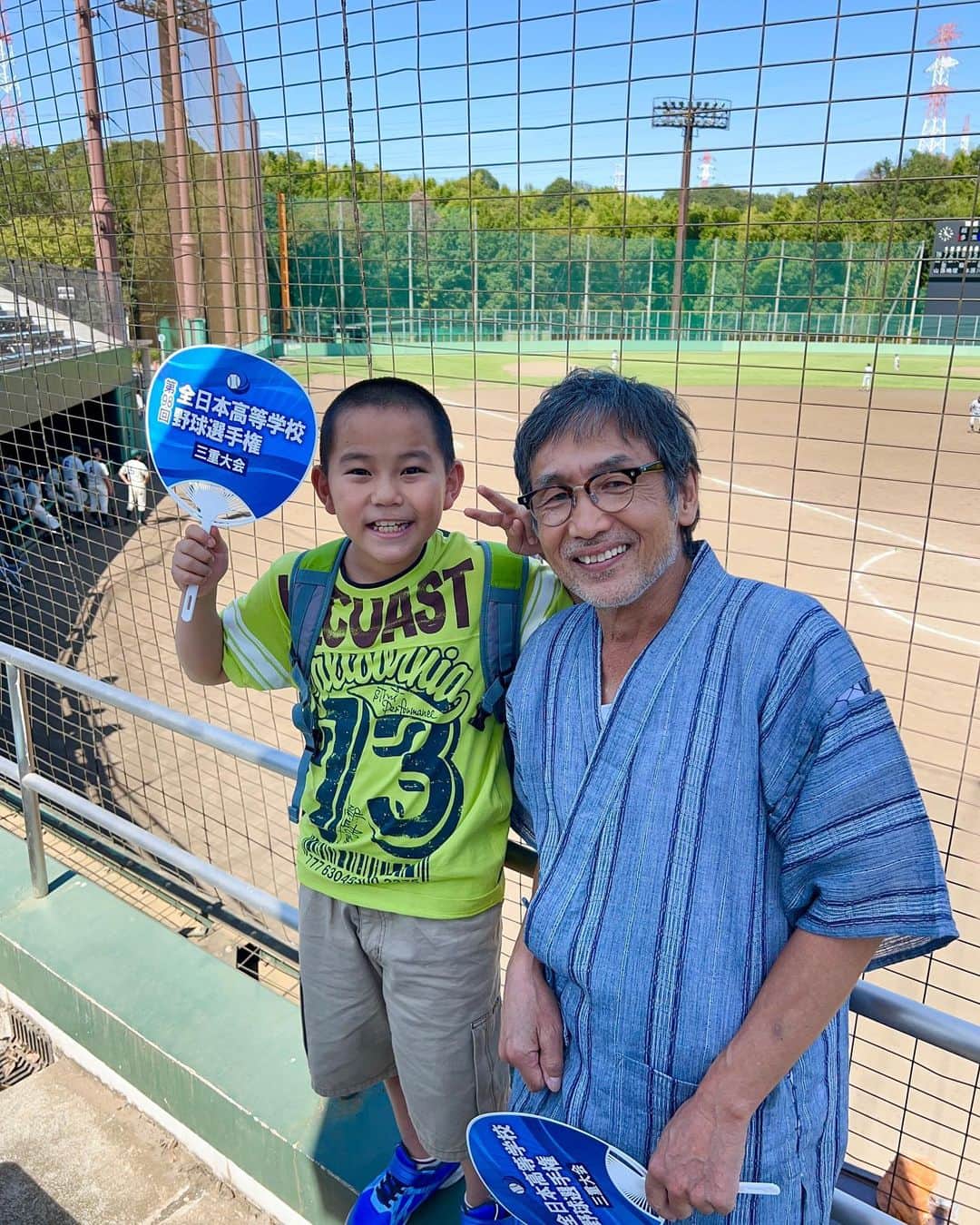 下剋上球児のインスタグラム：「📣˚✧₊⁎  【応援待機📣】  甲子園予選一回戦まで、あと7時間✨ 客席では七彦さんと青空くんも試合を応援します✨  #tbs #日曜劇場 #下剋上球児 #今夜9時放送✨」