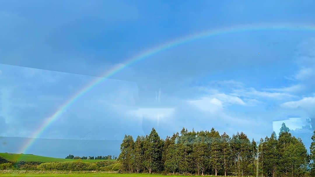 邱子芯（Mia）さんのインスタグラム写真 - (邱子芯（Mia）Instagram)「never seen such a big  rainbow 🌈」11月5日 14時25分 - mia9348