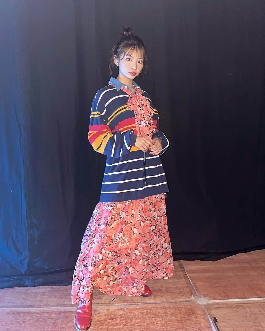 東条澪さんのインスタグラム写真 - (東条澪Instagram)「SAPPOROCOLLECTION 2023 A/W ありがとうございました✨  今回はZipperステージに出演させていただきました〜🫶 かわいすぎる衣装にヘアメイク、、、幸せでした。。  たくさんの声援も聞こえてほんとに嬉しかったです！！  またランウェイ歩けますように🙏💕  #supporocollection #サツコレ #サツコレ23aw #zipper #プラチナムプロダクション #model #japan #jd」11月5日 16時02分 - tojo_ren