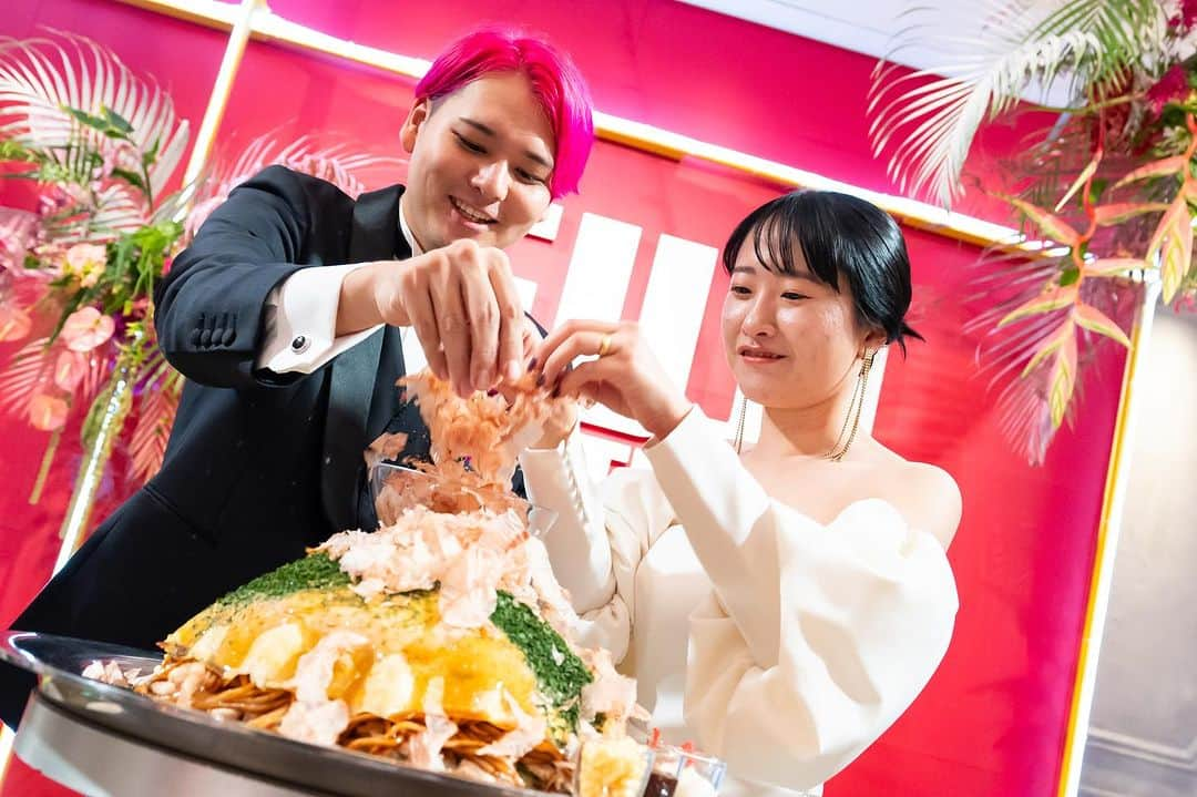 TRUNK BY SHOTO GALLERYさんのインスタグラム写真 - (TRUNK BY SHOTO GALLERYInstagram)「FUJI FES2023 〜広島焼きセレモニー〜  #広島焼き #結婚式演出 #結婚式演出アイデア  #trunkbyshotogalally  #trunkwedding」11月5日 16時20分 - trunkbyshotogallery