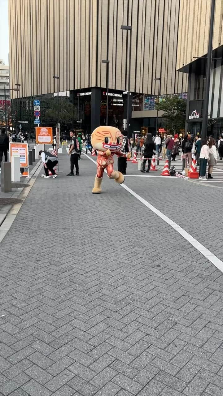 ちぃたん☆のインスタグラム：「進撃の巨人が始まるので準備してましたっ☆進撃待機ですっ☆奇行種ちぃたん☆ですっ☆  Attack on Titan」