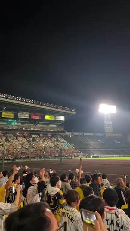 森夏子のインスタグラム：「㊗️阪神タイガース⚾️ 　　　＼日本一／」