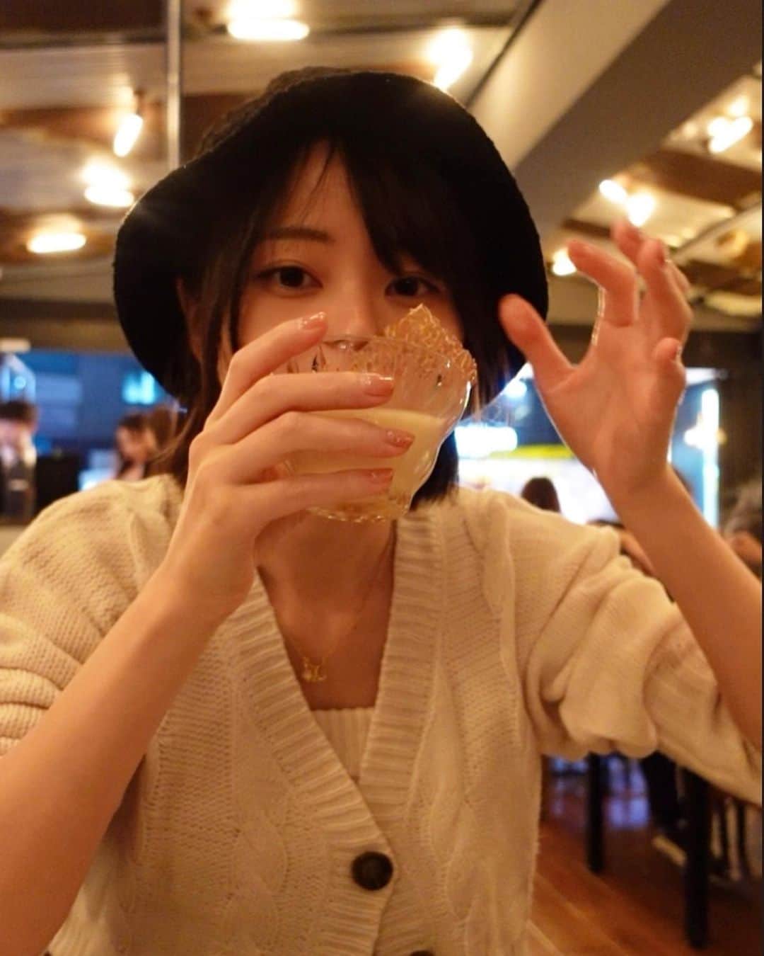 いけちゃんのインスタグラム：「韓国の思い出🇰🇷🤍  蜂蜜マッコリが有名なお店に行ってきた〜！🍯  #韓国 #韓国グルメ #海外旅行」