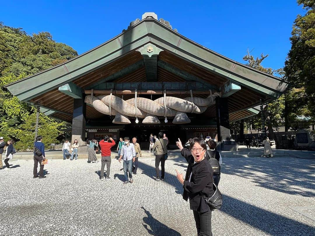 辻本耕志さんのインスタグラム写真 - (辻本耕志Instagram)「先日、出雲大社へ参拝。神在月に行けて良かったです。 #出雲大社」11月5日 17時34分 - tsujimotokouji