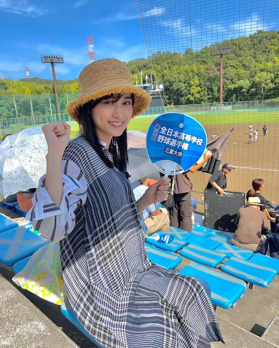 下剋上球児のインスタグラム：「📣˚✧₊⁎  【応援待機📣】  甲子園予選一回戦まで、あと3時間✨ 客席には柚希さんも応援に駆けつけました✨  #tbs #日曜劇場 #下剋上球児 #今夜9時放送✨」