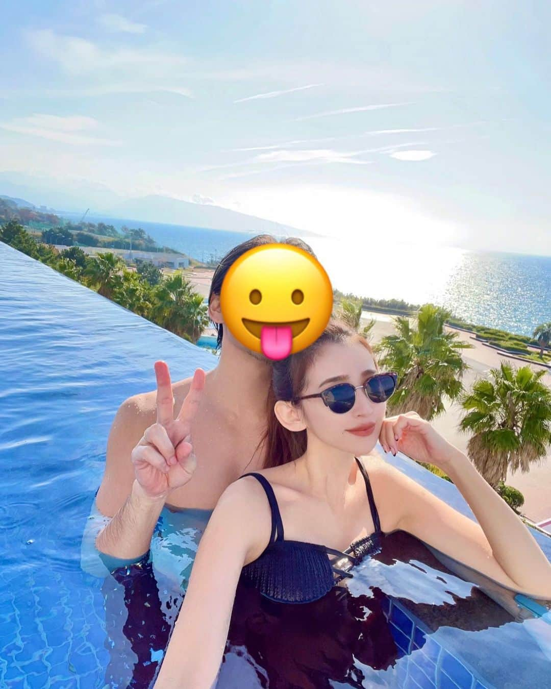 杉山佳那恵のインスタグラム：「夫とサウナ旅してきたよっ🌞✌️  大磯プリンスホテルのSPAで ずーっとサウナ、プール、岩盤浴、温泉に癒されて体がポワンポワンっ🫧  昨日は7時間くらいSPAで遊んで ゆっくりのんびり過ごせて最高💛  パンケーキのお店も全部 めっちゃ美味しかったし 大磯の癒しツアーハマりそぉっ✨✨✨  夫さんありがとうー💛  #大磯プリンスホテル#サウナ#サウナ旅#癒し#happy」