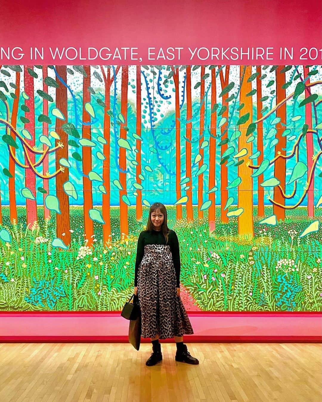 濱内奈々子さんのインスタグラム写真 - (濱内奈々子Instagram)「🎨 #davidhockney 🖼️」11月5日 18時38分 - nanako_hamauchi