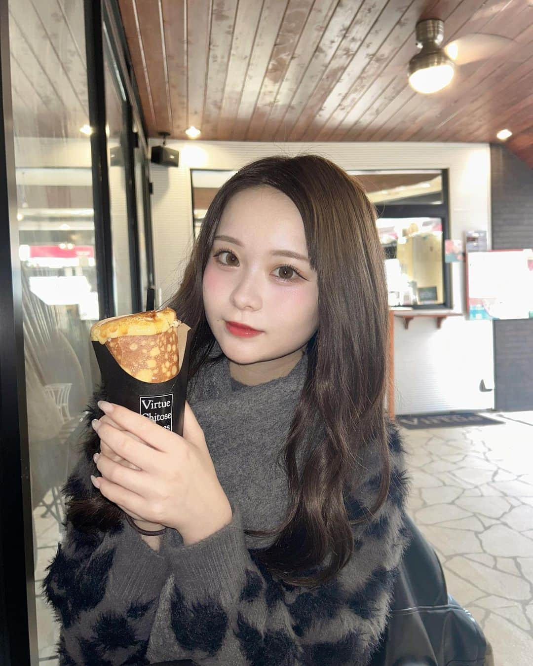 桜さんのインスタグラム写真 - (桜Instagram)「札幌さいこうだった🤎 寒いのわかってたのにサンダルで来たからみんなに笑われたよ^_☆  東京も、もっと寒くなーれ☝🏻」11月5日 20時06分 - sakura_0808_