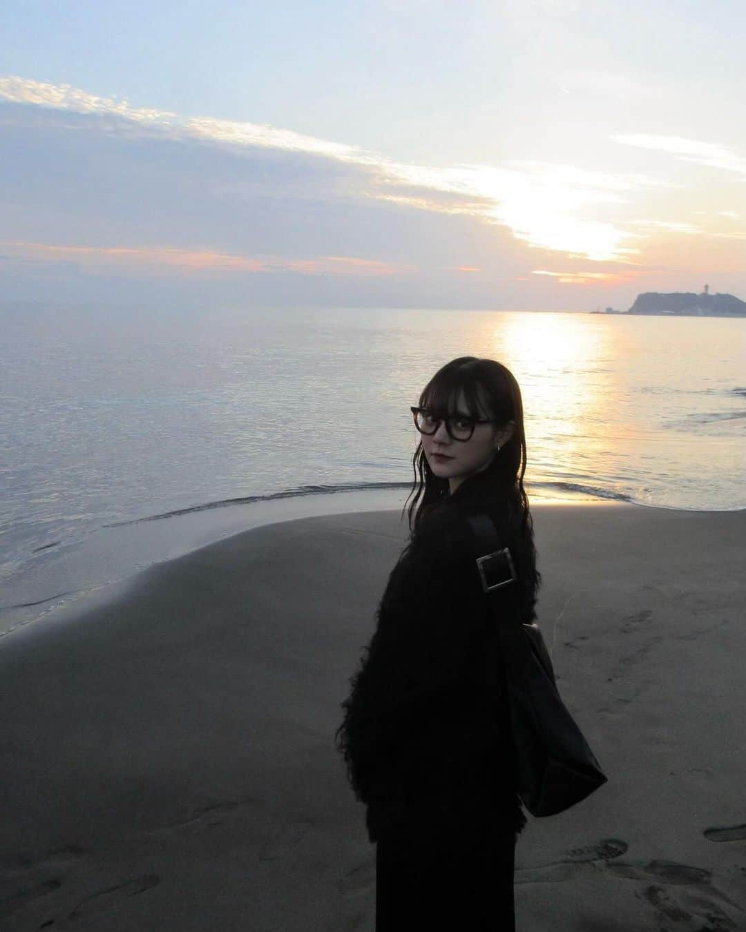 木村なつみさんのインスタグラム写真 - (木村なつみInstagram)「夕焼け綺麗だった⬜️ インドア派な私ですが今年はたくさん遠出している、気がする」11月5日 20時08分 - natsumi__kimura