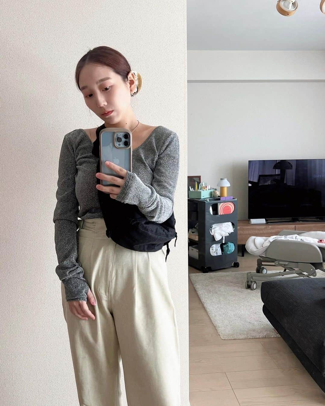 tappy1119のインスタグラム：「ようやく着たい服着て 好きなものを食べれる　♡  ＋12kg あと−4kg 🧃😰😭🤮」