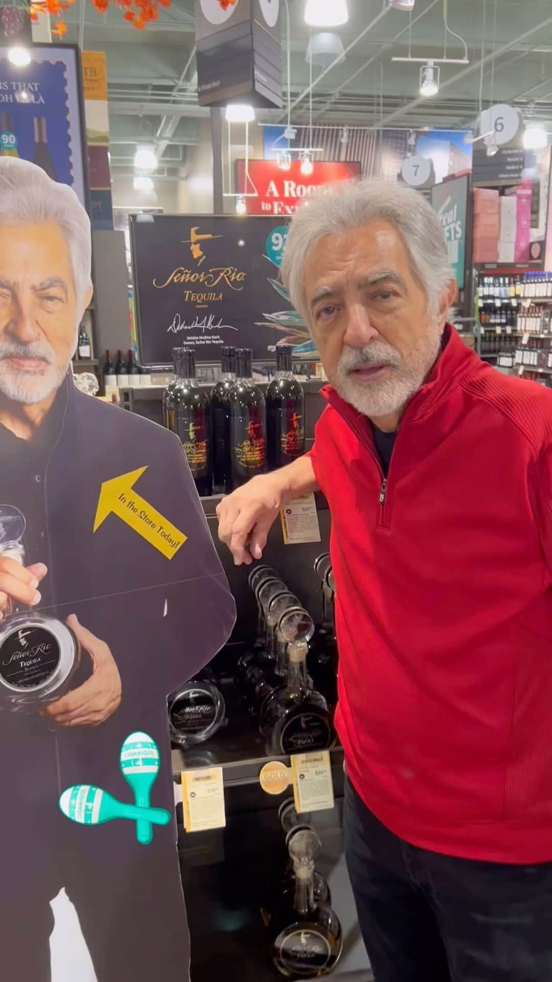 ジョー・マンテーニャのインスタグラム：「Hope to see you there at 3 o’clock. @senorriotequila @totalwine #culvercity #joemantegna #criminalminds #wheelsup #flatjoe」