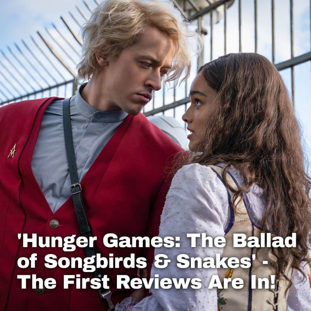 Just Jaredさんのインスタグラム写真 - (Just JaredInstagram)「Fans and critics alike are sharing their first thoughts about the new #HungerGames movie following the film’s world premiere, ahead of its November 17 release. Tap this picture in the LINK IN BIO to see what everyone’s saying! #TheBalladOfSongbirdsAndSnakes  Photo: Lionsgate」11月6日 6時24分 - justjared