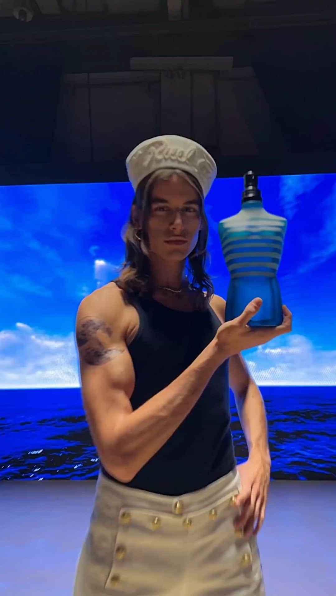 ジャンポール・ゴルチエのインスタグラム：「Lips don’t lie. ​ #LeMale #JeanPaulGaultier #WelcomeOnBoard​」