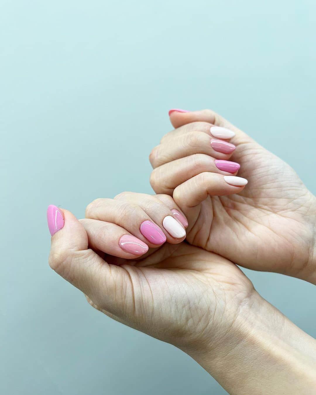 のインスタグラム：「#pink #nail #simple #ネイル #シンプルネイル #ワンカラーネイル #ネイルサロン #ネイルデザイン #ネイルアート #東京ネイルサロン」