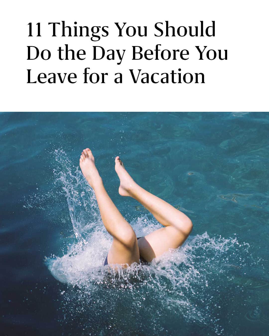 Travel + Leisureさんのインスタグラム写真 - (Travel + LeisureInstagram)「Before you embark on that long-overdue vacation, there are some important steps you'll want to take. Read more at the link in bio.」11月5日 23時15分 - travelandleisure