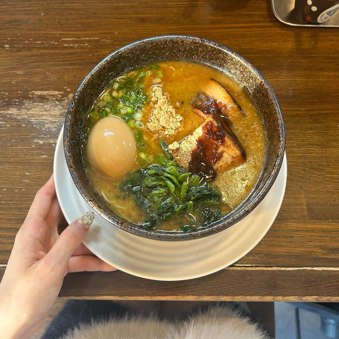 久木田菜々夏のインスタグラム：「いつかのらぁ🍜♡」