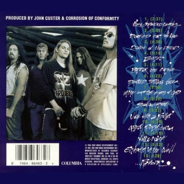 Revolverさんのインスタグラム写真 - (RevolverInstagram)「Corrosion of Conformity released 'Blind' — their first album with Pepper Keenan — on this day in 1991.⁠ ⁠ What's your favorite song?」11月5日 23時00分 - revolvermag