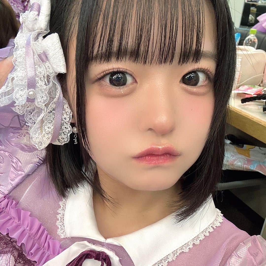 羽崎ほののインスタグラム：「3日間ライブがんばった〜！ 会いに来てくれた方ありがとうございましただいすき🥺🫶🏻  そういえばまつぱしたからまつ毛いい感じ」
