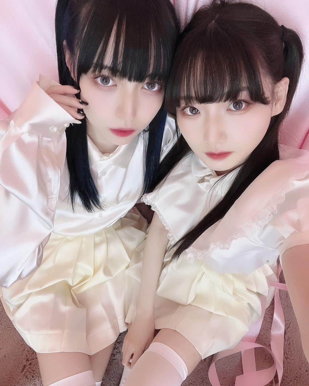 しらいちゃんさんのインスタグラム写真 - (しらいちゃんInstagram)「🐇🎀🤍」11月5日 23時52分 - she_is_lie