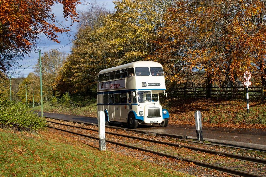 ベーミッシュ美術館さんのインスタグラム写真 - (ベーミッシュ美術館Instagram)「🍂🚋🚌 Picture-perfect autumn at Beamish! 📸🍁 The colourful trees around the museum provide the perfect backdrop for our trams and buses 👌🍂  #Autumn #AutumnTrees #AutumnColours #Tram #Bus #VintageTransport #VintageVehicles #Museum #Durham #NorthEastEngland」11月6日 0時30分 - beamish_museum