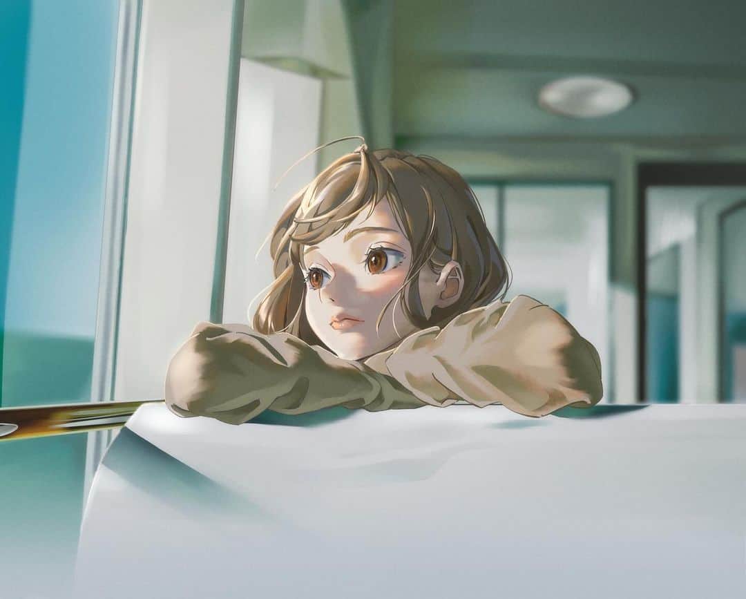 夏目雛子さんのインスタグラム写真 - (夏目雛子Instagram)「I drew this based on the photo 🛳️  #conceptart #conceptartist #characterart #artstyle #digitalpainting #digitalartist #digitalillustration #digitaldrawing #anime #manga #girldrawing #イラスト #イラストグラム」11月6日 1時13分 - hinako_natsume