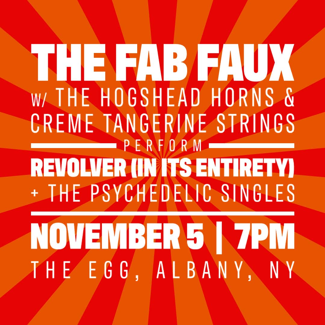 ウィル・リーのインスタグラム：「🎵 TONIGHT ONLY! 🎵  Don't miss out on the musical magic happening on November 5th at The Egg in Albany. THE FAB FAUX, joined by The Hogshead Horns and The Creme Tangerine Strings, will grace the stage for a night you won't forget.  Join us for an evening filled with timeless tunes. Grab your tickets for this spectacular night!  🎟️ Tickets? In my bio!  Let's create unforgettable memories tonight! 🎶🎤🎸   #thefabfaux  #livemusic #thisboyslife」