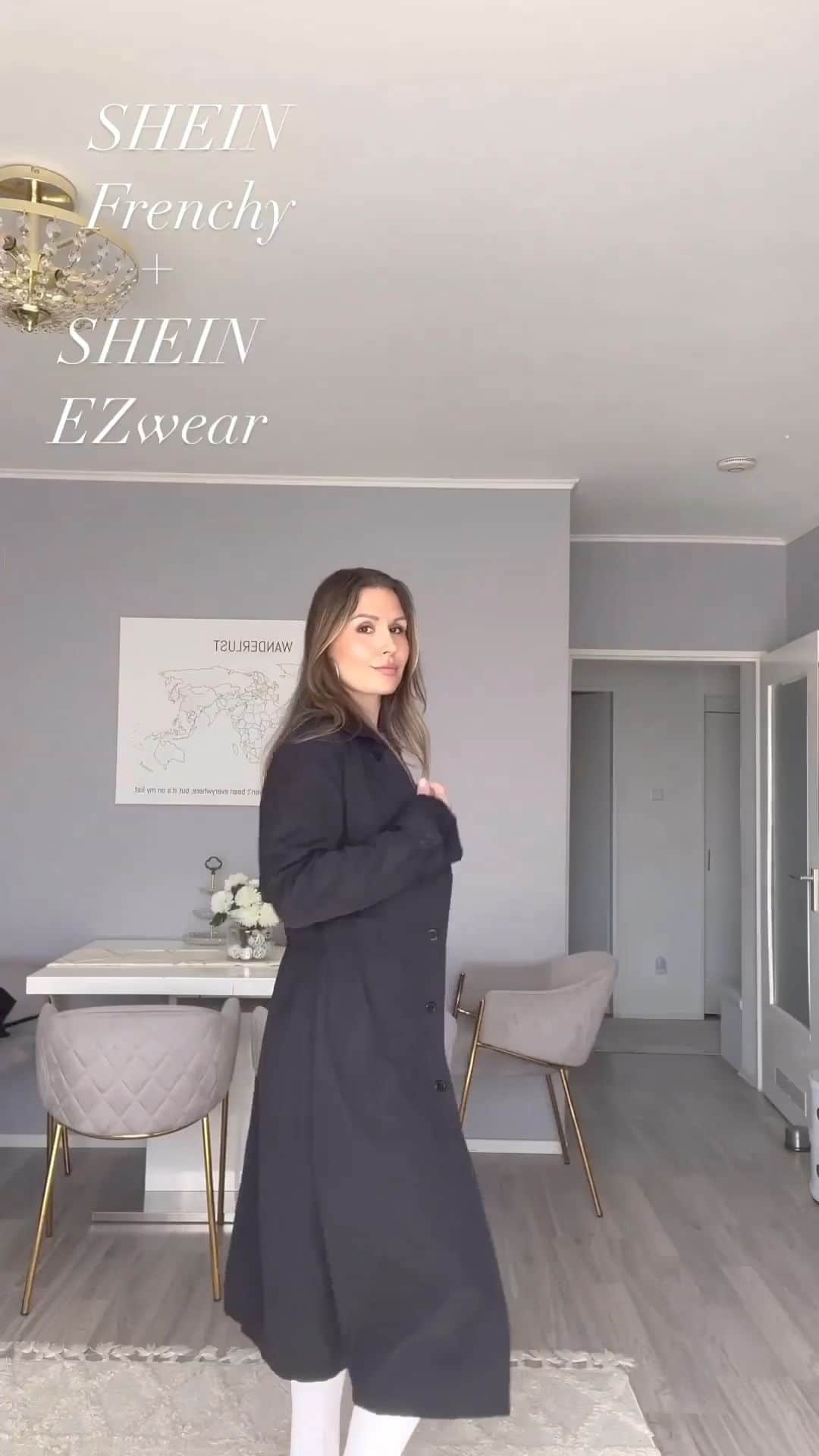 SHEINのインスタグラム：「Holiday your way! Which fit will you be taking ho-ho-home? 💙✨ @leilas  #SHEINCollections #ForAllAges」