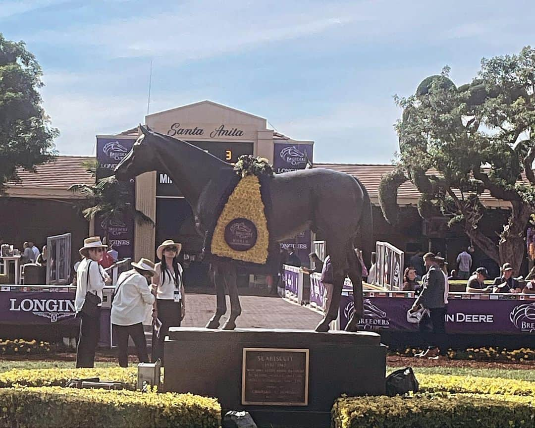 クリストフ・ルメールさんのインスタグラム写真 - (クリストフ・ルメールInstagram)「What a journey it was at @santaanitapark for the @breederscup . Thank you Derma Sotogake for such a performance and thrill in the BCC. Respect to the winning horse and jockey @irad_ortiz  @cl_by_c.lemaire #breederscupclassic #santaanitapark #ルメール #jra #horseracing #jcbriens #dirt #championhorse #lemaire」11月6日 2時22分 - christophelemaire_officiel