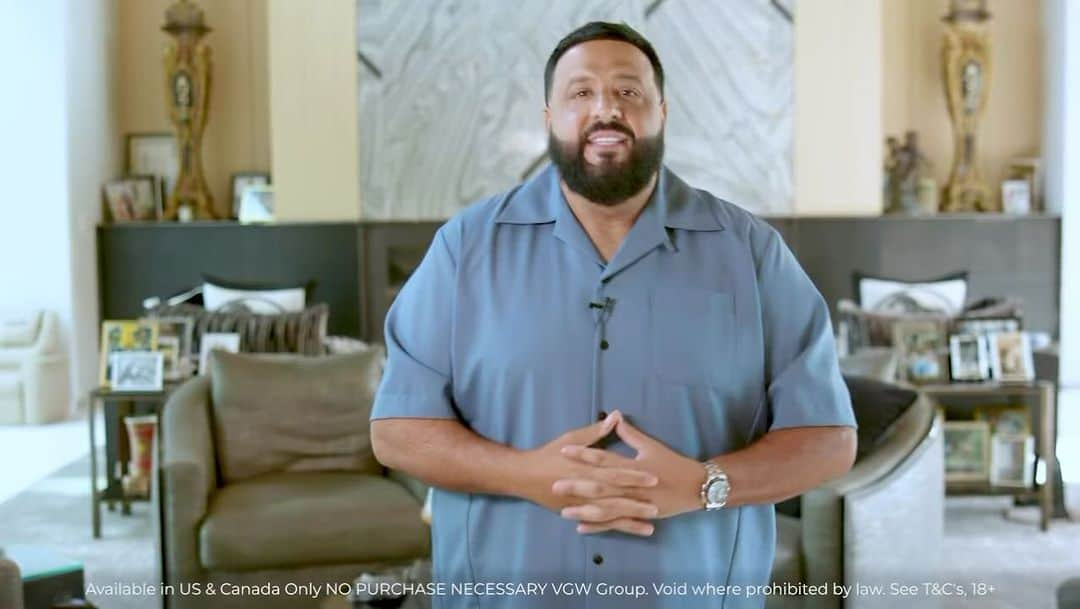 ポール・ジョージのインスタグラム：「Appreciate the challenge @djkhaled - let’s get it! Don’t forget to sign up to Global Poker using promo code PG13 to join the fun.   #sponsored #PG13GP #GPCelebChallenge #GLOBALPOKER」