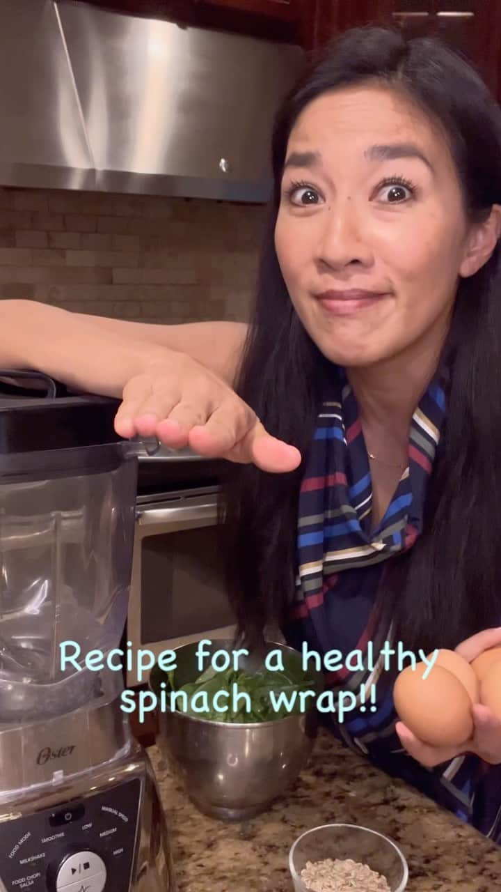 ミシェル・クワンのインスタグラム：「These days, I don’t get to spend too much time in the kitchen. But, I still love to prepare quick, easy, healthy meals like this recipe courtesy of #chefsteph」