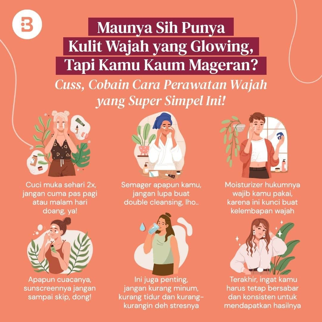 Beauty | Health | Fashionさんのインスタグラム写真 - (Beauty | Health | FashionInstagram)「Kaum mageran mari merapat!🙆🏻‍♀️  Meskipun berat, tapi kamu pasti bisa melawan rasa magermu dengan perawatan yang super simpel ini. Jangan ada lagi deh alasan gak bisa glowing karena hobinya rebahan.  Coba yang bestiesnya mageran, boleh lho di tag di kolom komentar postingan ini….🤪 —-- Jangan lupa untuk follow @Beautynesia.id  untuk berita menarik seputar wanita dan lainnya!  Follow juga instagram : @beautynesianews 💄 @mommyasia.id 🤰🏼👶🏻 —---- #glowing #autoglowing #wajahglowing #kulitglowing #tipsglowing #kecantikan #mager #mageran #kaummager #rebahan #kaumrebahan #beautynesiaid」11月6日 15時48分 - beautynesia.id