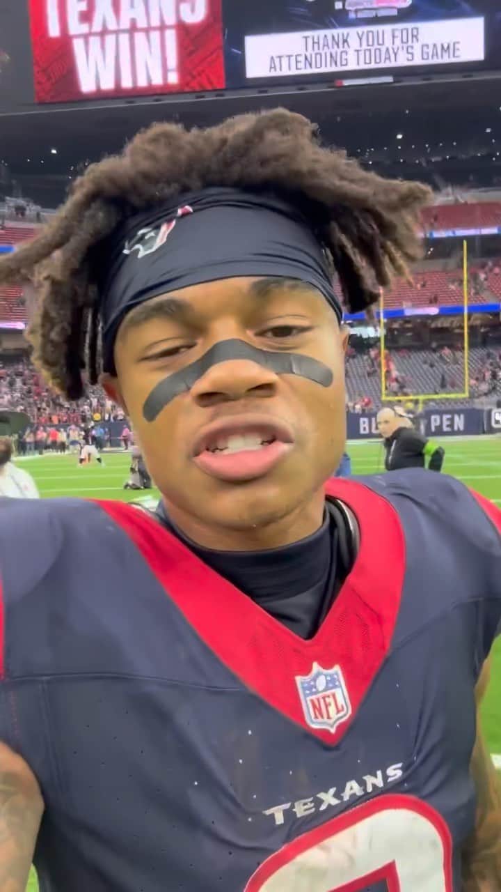 ヒューストン・テキサンズのインスタグラム：「We love y’all, H-Town 🤘」