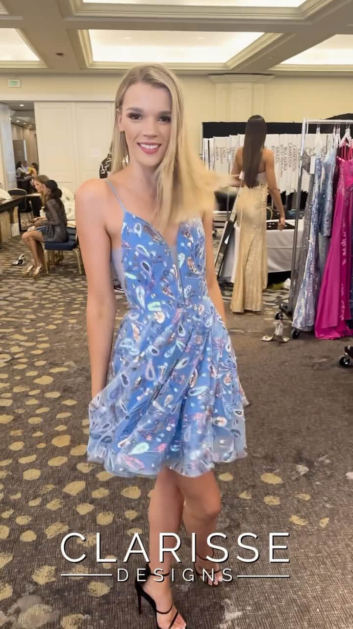 イリス・ミトゥネールのインスタグラム：「Category is: Opening Number Fierceness 🌟💃🏻⁠ ⁠ We are OBSESSED with these @clarissedesigns dresses. These delegates are going to look and feel amazing on stage thanks to our Official Pageant Wear Sponsor, @clarissedesigns ! ⁠ #72ndMISSUNIVERSE #clarissedesigns #dresstoimpress #ad」