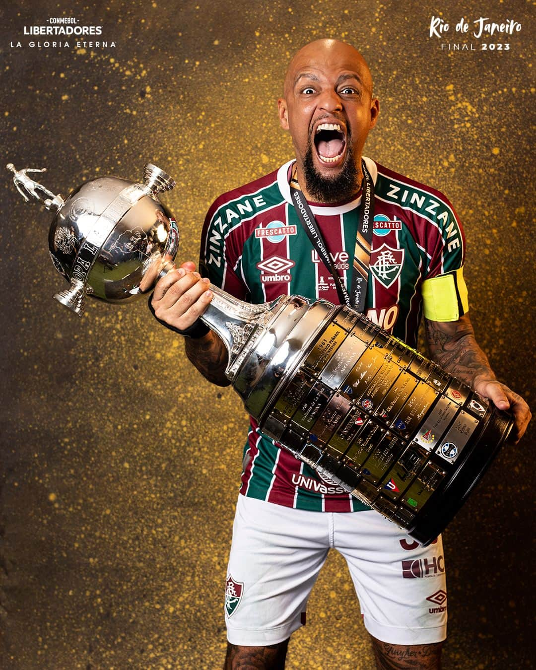 フェリペ・メロさんのインスタグラム写真 - (フェリペ・メロInstagram)「🤯🔥 Felipe Melo lo hizo de nuevo...  🏆 A los 4⃣0⃣ años, conquistó su tercera CONMEBOL #Libertadores.  #GloriaEterna」11月6日 8時00分 - felipemelo