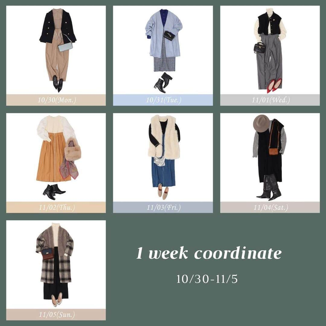 NOLLEY'S ノーリーズのインスタグラム：「【1 week  coordinate！】 ⁡ ⁡ 一週間のコーディネートを総まとめ！ ⁡ ⁡ ⁡ ーーーーーーーーーーーーーーーーーーーーーー ⁡ ⁡ 【𝖭𝖮𝖫𝖫𝖤𝖸'𝖲 公式𝗒𝗈𝗎𝗍𝗎𝖻𝖾チャンネル新動画アップ！】 ⁡ ーーーーーーーーーーーーーーーーーーーーーー 今後も楽しいコンテンツが盛り沢山です！ 是非、チャンネル登録をお願い致します✨ ーーーーーーーーーーーーーーーーーーーーーー ⁡ ⁡ ⁡ ⁡ #𝗇𝗈𝗅𝗅𝖾𝗒𝗌 #ノーリーズ ⁡ ⁡#秋コーデ#秋服 #着まわしコーデ#着まわし #大人かわいい#フェミニンコーデ #大人コーデ#ハンサムコーデ #オフィスコーデ#オフィススタイル #きちんとコーデ#キレイめコーデ #甘めコーデ#毎日コーデ #1週間コーデ」