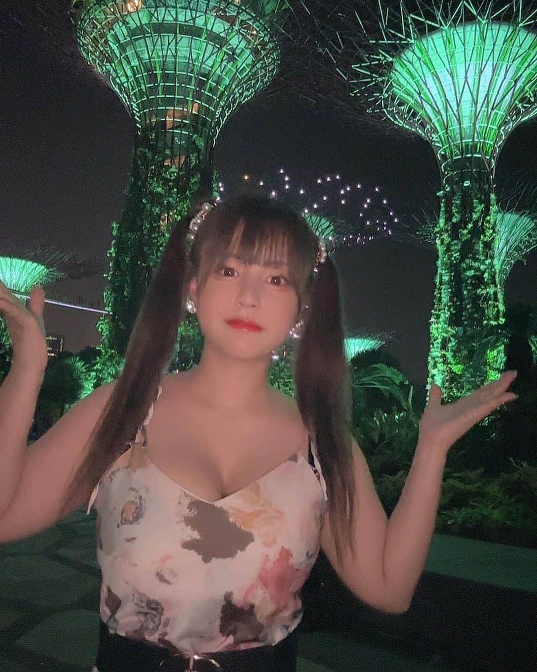夕美しおんのインスタグラム：「暑くてびっくりした」