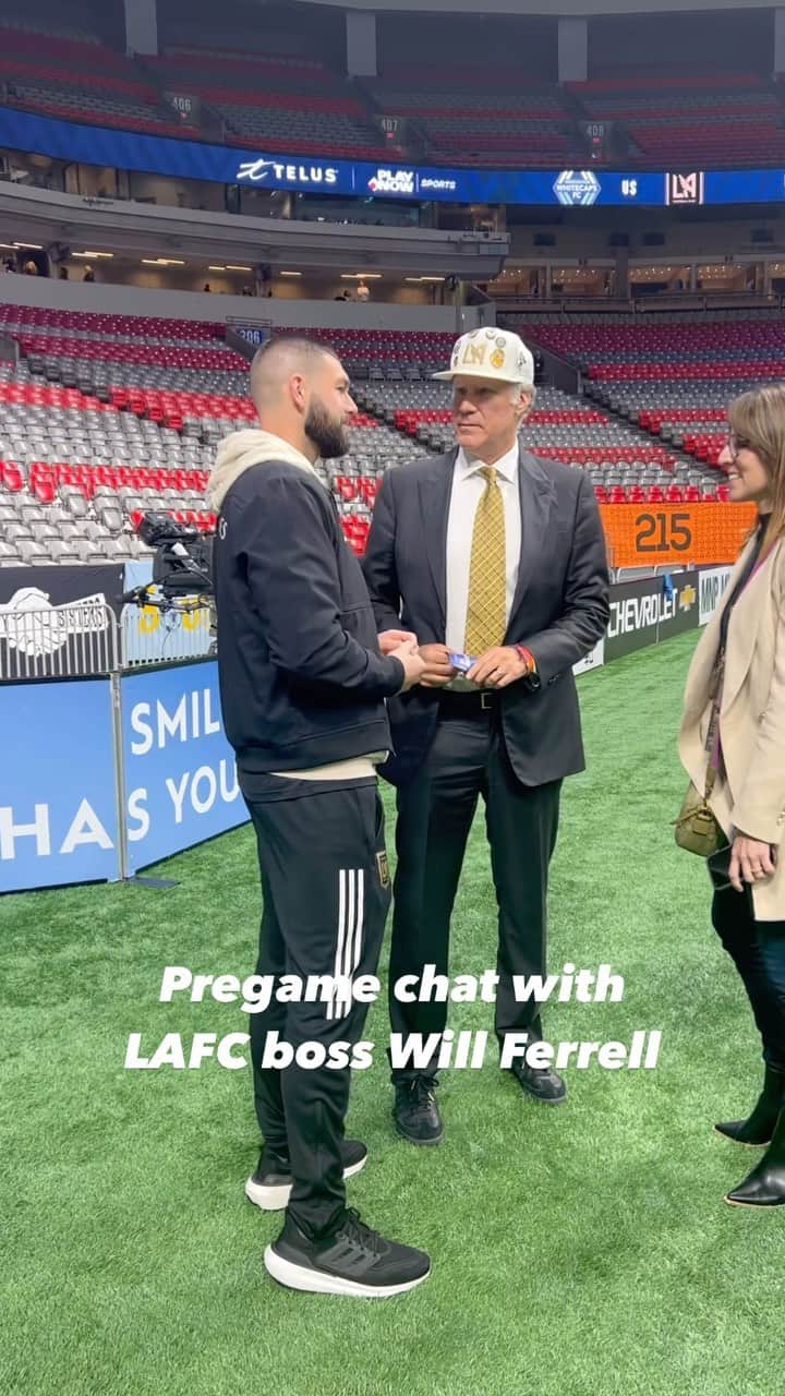 Major League Soccerのインスタグラム：「Away days in Vancouver with Will Ferrell.   @lafc // @audi MLS Cup Playoffs」