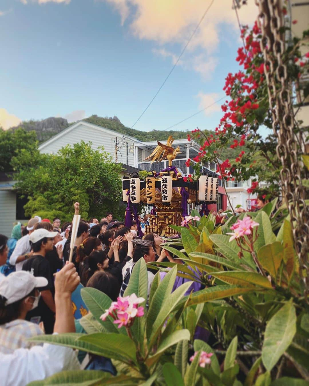 小林希さんのインスタグラム写真 - (小林希Instagram)「先週は父島、大神山神社の例大祭でした✨ 奉納相撲でいつもお世話になってる ガイドさんが奮闘！ 応援盛り上がりました🙌 神輿も活気があって、担いでる人たち 若者が多くて、ひと昔前の離島って、きっと 子供も多くて、こんな感じだったのかなーって 感慨深かったです✨  #小笠原諸島  #父島 #大神山神社  #例大祭」11月6日 11時36分 - nozokoneko