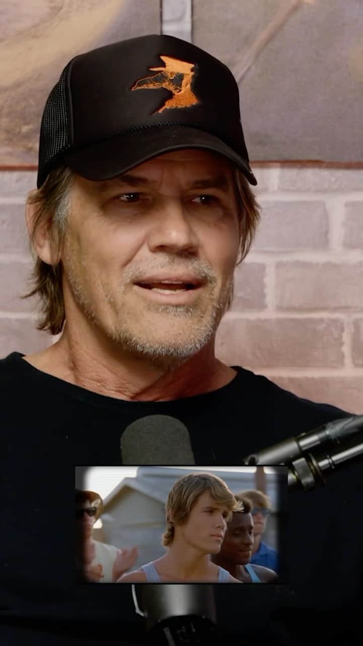 トニー・ホークのインスタグラム：「SO HYPED to have the incredibly talented @joshbrolin on our latest episode of @hawkvswolf. I promise we talk about more than Thrashin’ but then again… why should we? For the record, we love that movie and what it did for skating. Show drops tomorrow. Thank you Josh!」